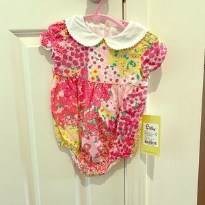 NWT Lilly Pulitzer 12-18 months baby girl romper
